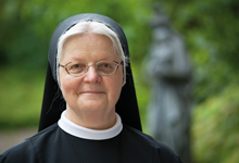 Porträtbild von Schwester M. Felicitas, Oberin im St. Hedwig Cochem